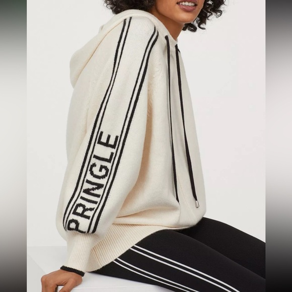PRINGLE OF SCOTLAND x H&M HOODED SWEATER - Picture 2 of 9